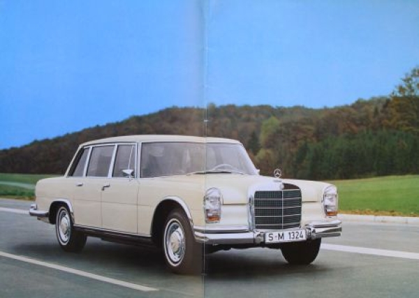 Mercedes-Benz 600 Pullmann Modelprogram 1979 Carbrochure (8269)